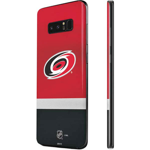 NHL Carolina Hurricanes Jersey Galaxy Note 8 Skin