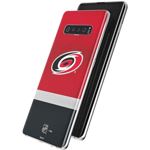 NHL Carolina Hurricanes Jersey Galaxy S10 Plus Skin
