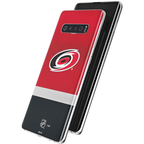 NHL Carolina Hurricanes Jersey Galaxy S10 Skin