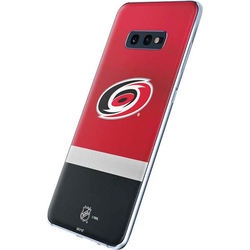 NHL Carolina Hurricanes Jersey Galaxy S10e Skin