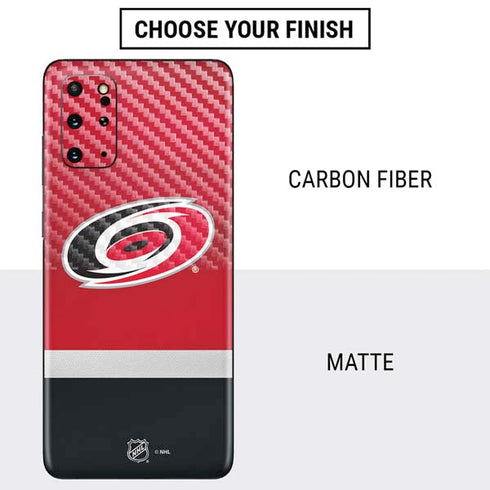 NHL Carolina Hurricanes Jersey Galaxy S20 Plus Skin