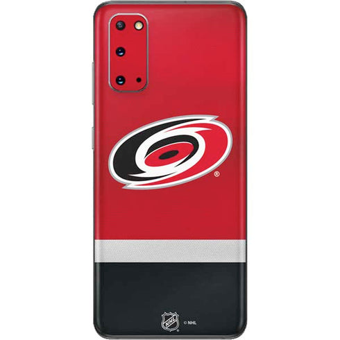 NHL Carolina Hurricanes Jersey Galaxy S20 Skin
