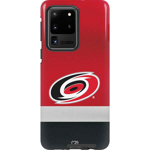 NHL Carolina Hurricanes Jersey Galaxy S20 Ultra 5G Pro Case