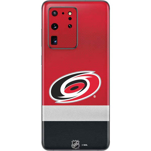 NHL Carolina Hurricanes Jersey Galaxy S20 Ultra 5G Skin