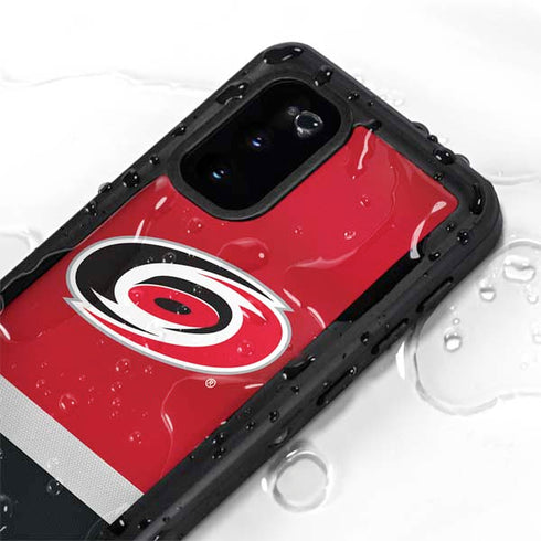 NHL Carolina Hurricanes Jersey Galaxy S20 Waterproof Case