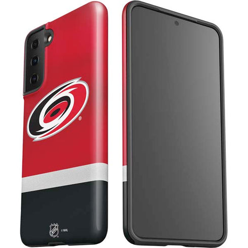 NHL Carolina Hurricanes Jersey Galaxy S21 FE Pro Case