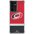 NHL Carolina Hurricanes Jersey Galaxy S21 Ultra 5G Clear Case