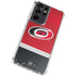 NHL Carolina Hurricanes Jersey Galaxy S21 Ultra 5G Clear Case