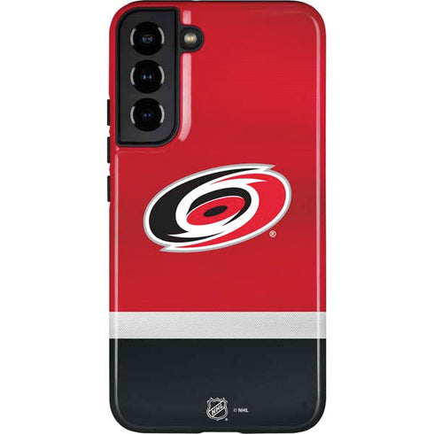 NHL Carolina Hurricanes Jersey Galaxy S22 Plus Pro Case