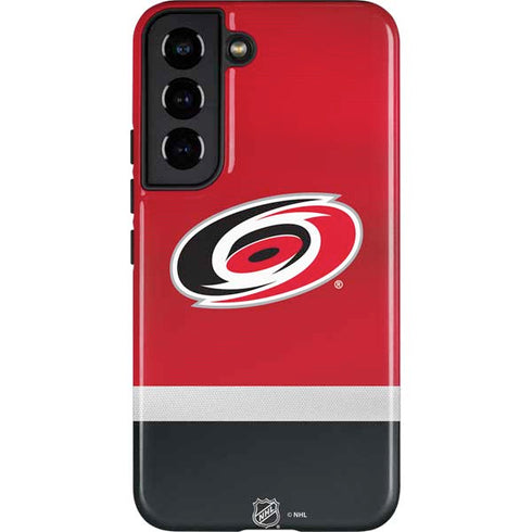 NHL Carolina Hurricanes Jersey Galaxy S22 Pro Case