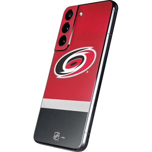 NHL Carolina Hurricanes Jersey Galaxy S22 Skin