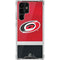 NHL Carolina Hurricanes Jersey Galaxy S22 Ultra Clear Case