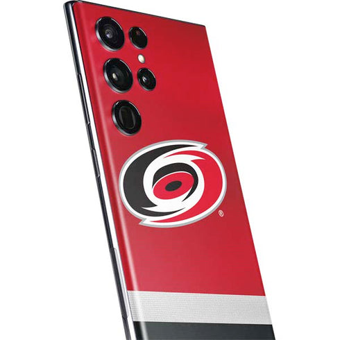 NHL Carolina Hurricanes Jersey Galaxy S22 Ultra Skin