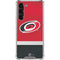 NHL Carolina Hurricanes Jersey Galaxy S23 Plus Clear Case