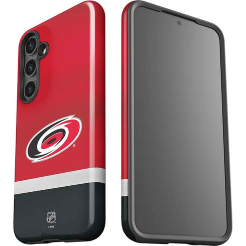 NHL Carolina Hurricanes Jersey Galaxy S24 Impact Case