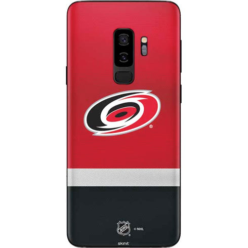 NHL Carolina Hurricanes Jersey Galaxy S9 Plus Skin
