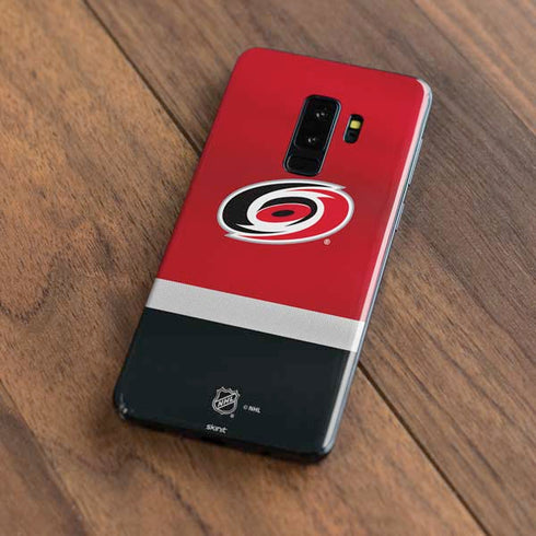 NHL Carolina Hurricanes Jersey Galaxy S9 Plus Skin