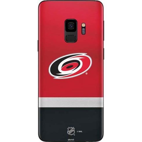 NHL Carolina Hurricanes Jersey Galaxy S9 Skin