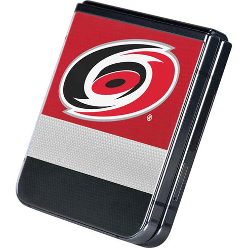 NHL Carolina Hurricanes Jersey Galaxy Z Flip5 5G Skin