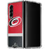 NHL Carolina Hurricanes Jersey Galaxy Z Fold4 5G Clear Case