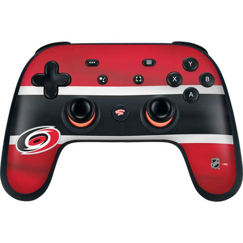NHL Carolina Hurricanes Jersey Google Stadia Controller Skin