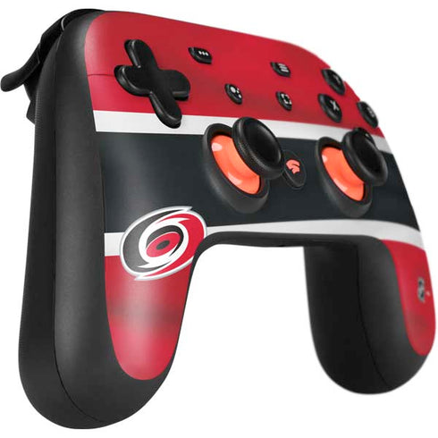 NHL Carolina Hurricanes Jersey Google Stadia Controller Skin