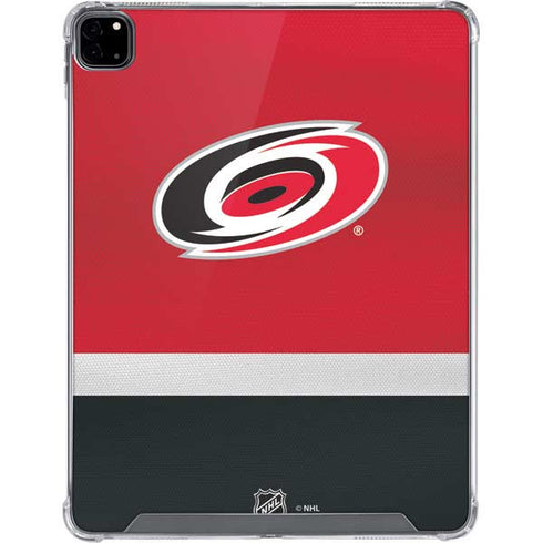 NHL Carolina Hurricanes Jersey iPad Pro 12.9in (2020) Clear Case