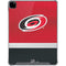 NHL Carolina Hurricanes Jersey iPad Pro 12.9in (2020) Clear Case