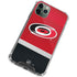NHL Carolina Hurricanes Jersey iPhone 11 Pro Max Clear Case
