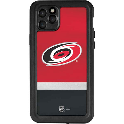 NHL Carolina Hurricanes Jersey iPhone 11 Pro Max Waterproof Case