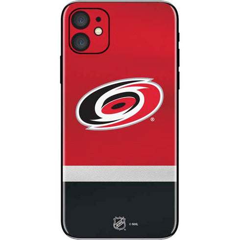 NHL Carolina Hurricanes Jersey iPhone 11 Skin