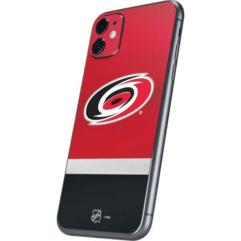 NHL Carolina Hurricanes Jersey iPhone 11 Skin