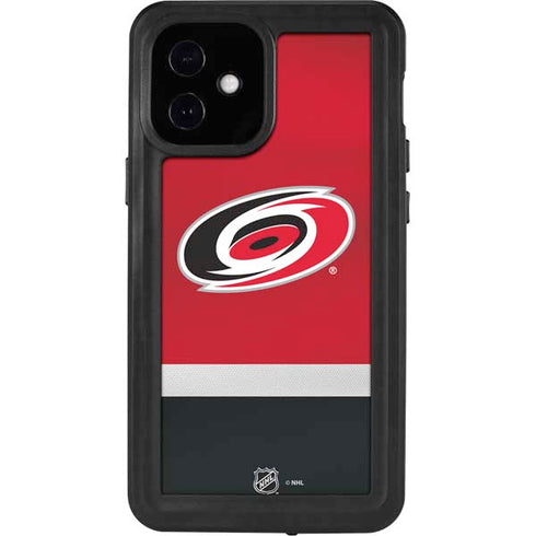 NHL Carolina Hurricanes Jersey iPhone 12 Mini Waterproof Case