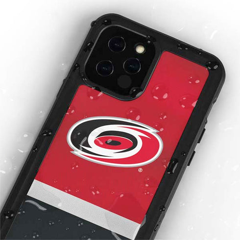 NHL Carolina Hurricanes Jersey iPhone 12 Pro Waterproof Case