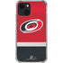 NHL Carolina Hurricanes Jersey iPhone 13 Mini Clear Case