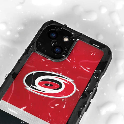 NHL Carolina Hurricanes Jersey iPhone 13 Mini Waterproof Case