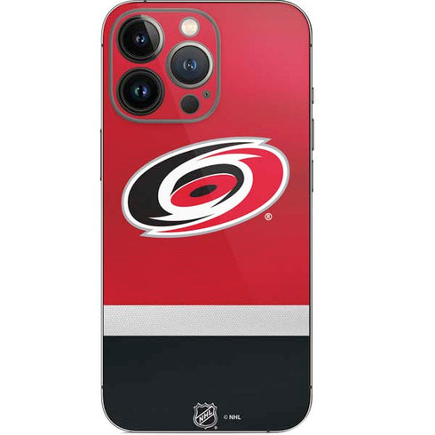NHL Carolina Hurricanes Jersey iPhone 13 Pro Skin