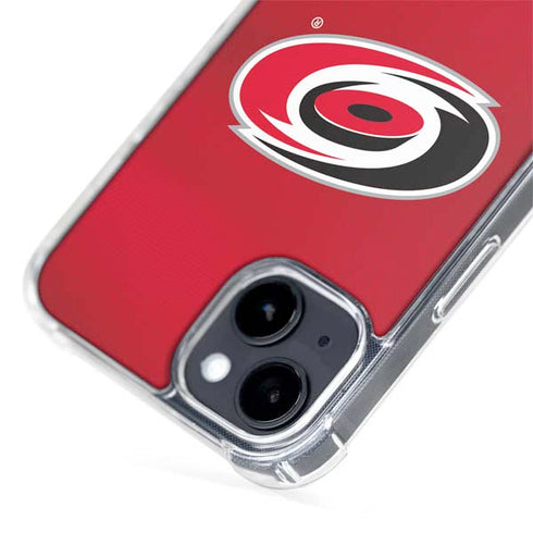 NHL Carolina Hurricanes Jersey iPhone 15 Plus MagSafe Case