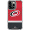 NHL Carolina Hurricanes Jersey iPhone 14 Pro Clear Case