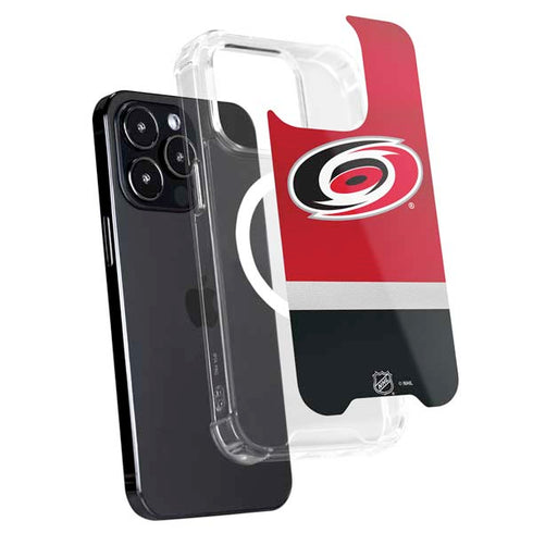 NHL Carolina Hurricanes Jersey iPhone 15 Pro MagSafe Case