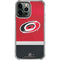 NHL Carolina Hurricanes Jersey iPhone 15 Pro Max Clear Case