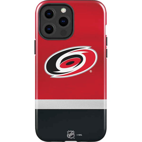 NHL Carolina Hurricanes Jersey iPhone 15 Pro Max Impact Case