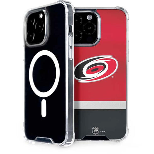 NHL Carolina Hurricanes Jersey iPhone 15 Pro Max MagSafe Case