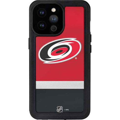 NHL Carolina Hurricanes Jersey iPhone 14 Pro Max Waterproof Case