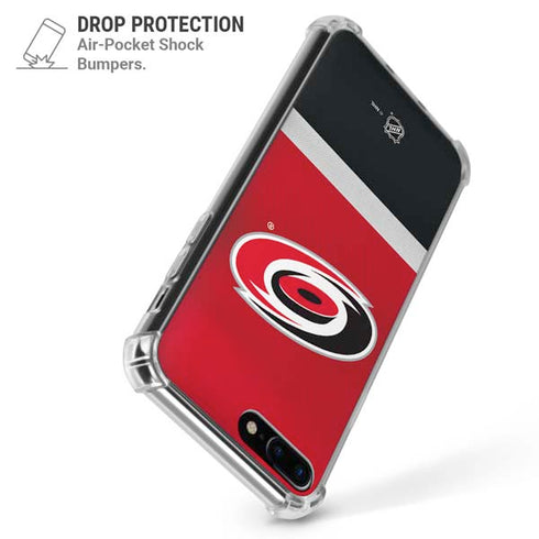 NHL Carolina Hurricanes Jersey iPhone 7/8 Plus Clear Case