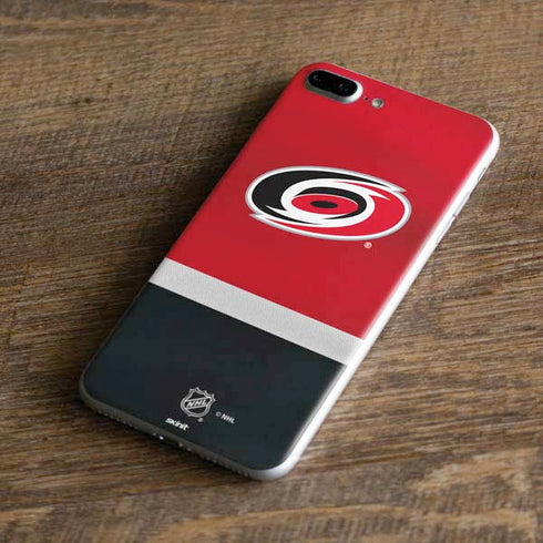 NHL Carolina Hurricanes Jersey iPhone 8 Plus Skin