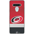 NHL Carolina Hurricanes Jersey LG Stylo 6 Clear Case