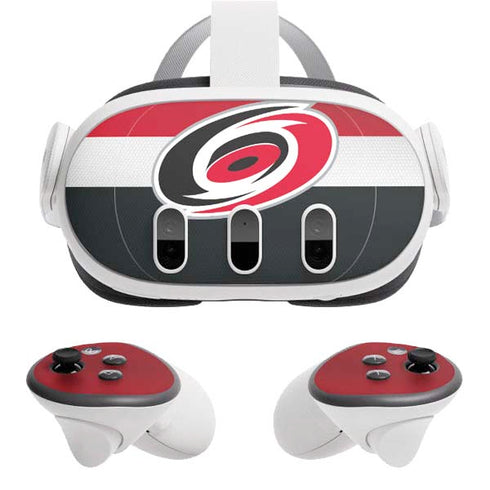NHL Carolina Hurricanes Jersey Meta Quest 3 Skin