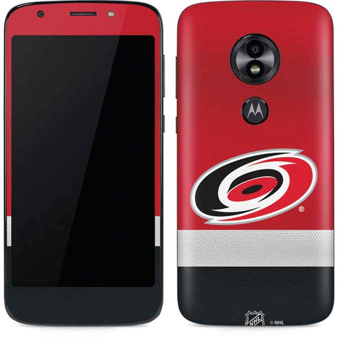 NHL Carolina Hurricanes Jersey Moto E5 Play Skin