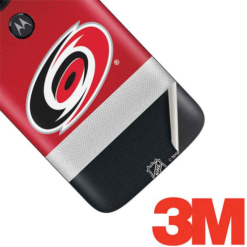 NHL Carolina Hurricanes Jersey Moto E5 Play Skin